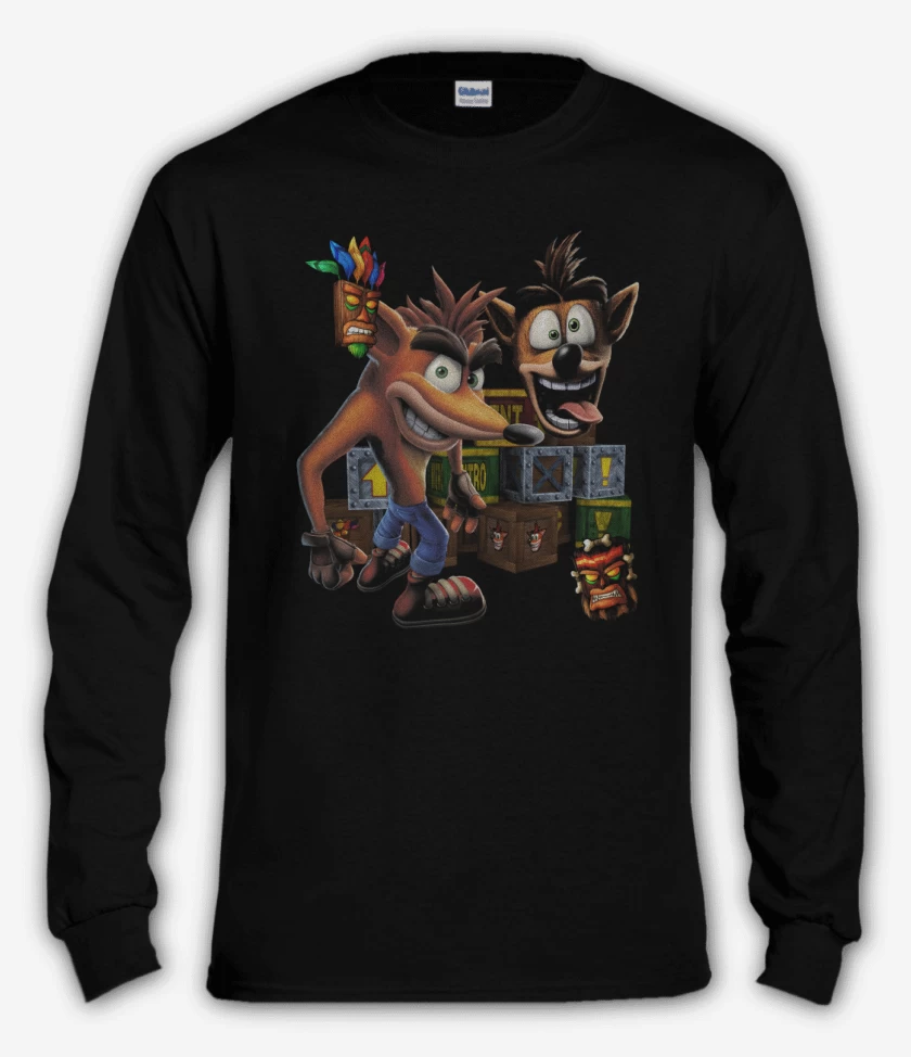 Polera manga larga Bandicoot Full color