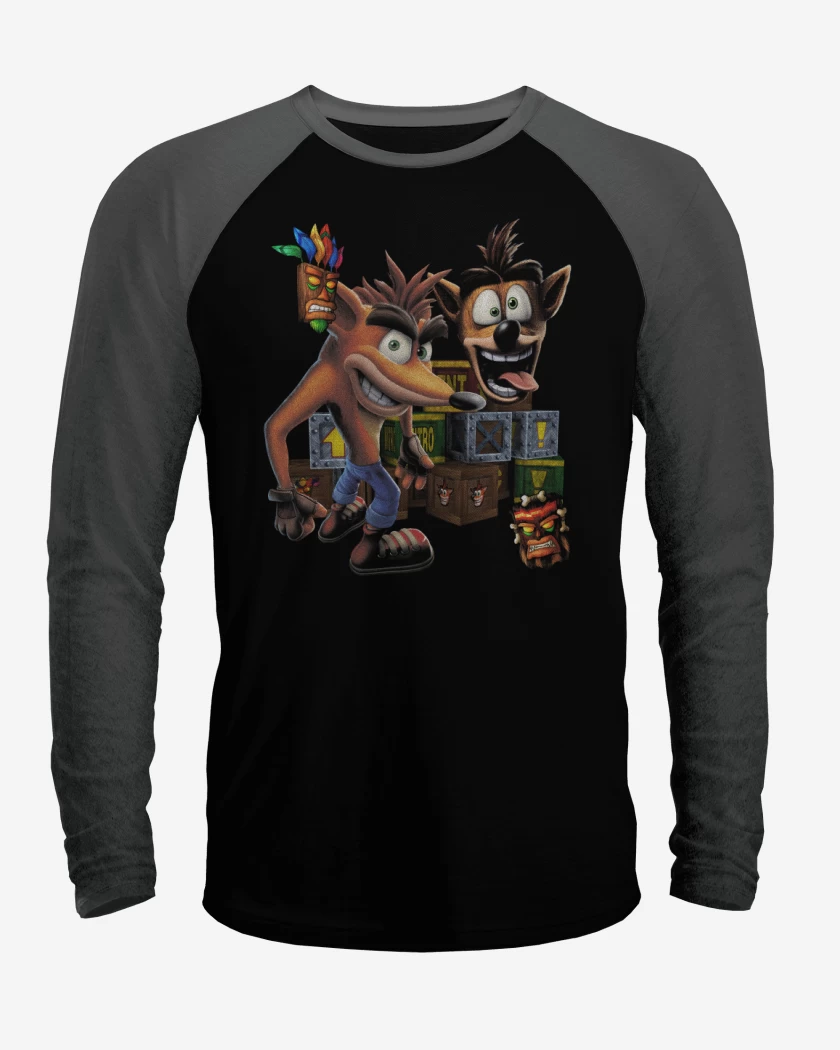 Polera Raglan Bandicoot Full color