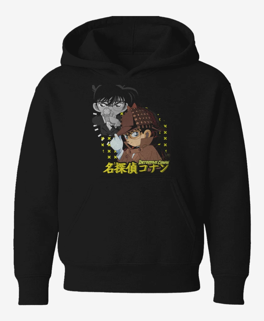 Poleron de niño Negro de Detective Conan