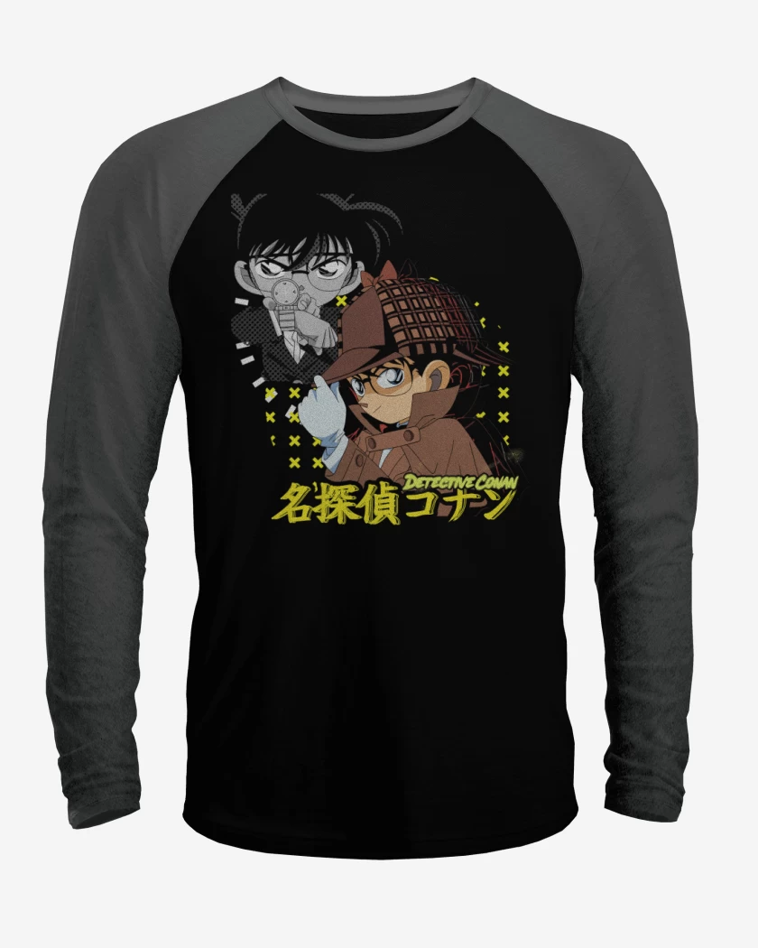 Polera Raglan Detective Conan