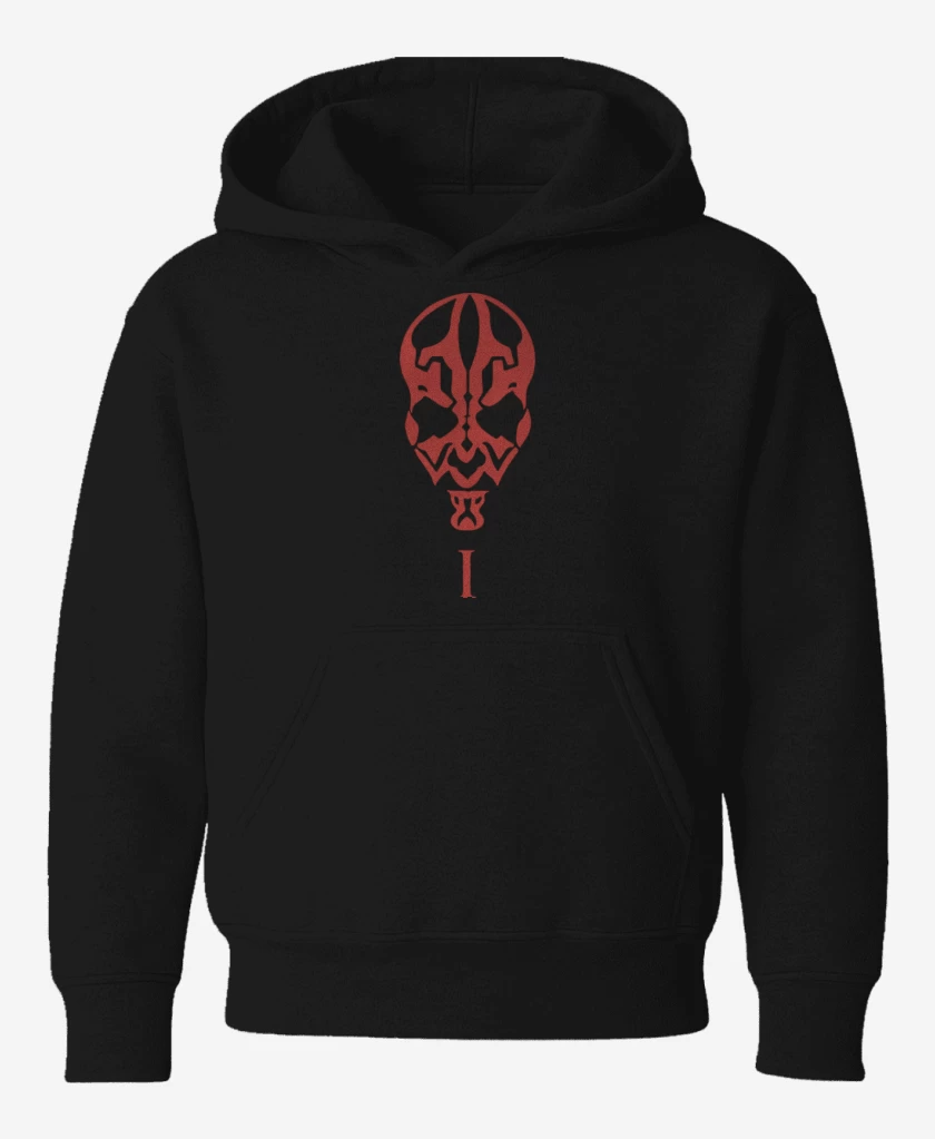 Poleron de niño Negro de Darth maul