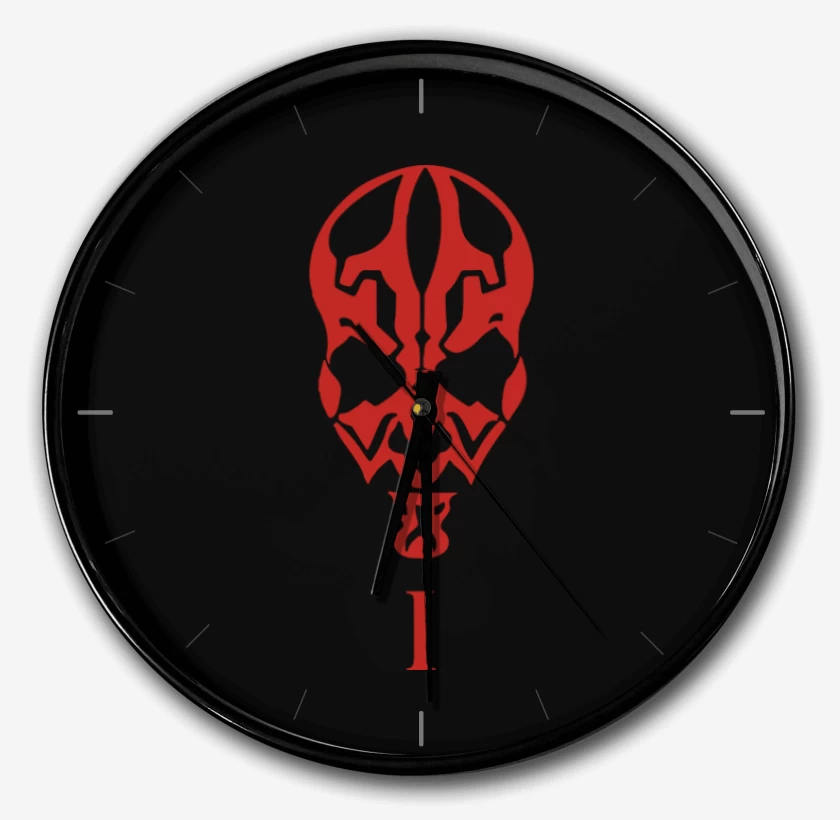 Reloj Negro de Darth maul