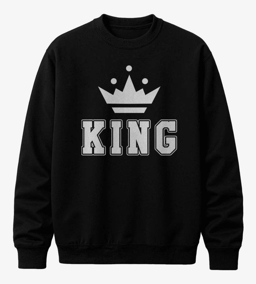 Poleron polo Negro de King