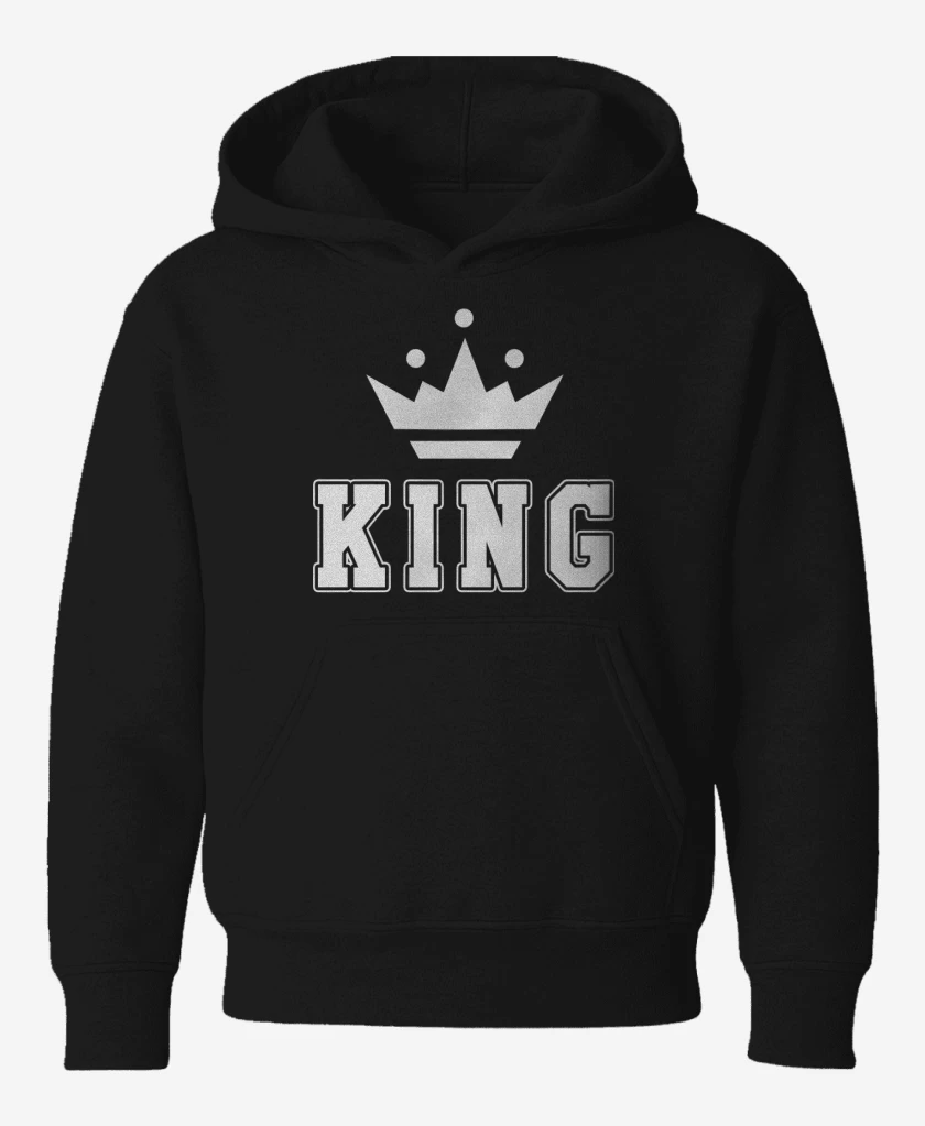 Poleron de niño Negro de King