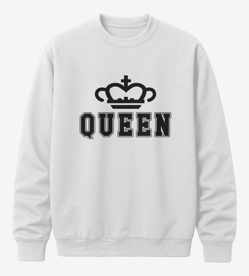 Poleron polo Blanco de Queen