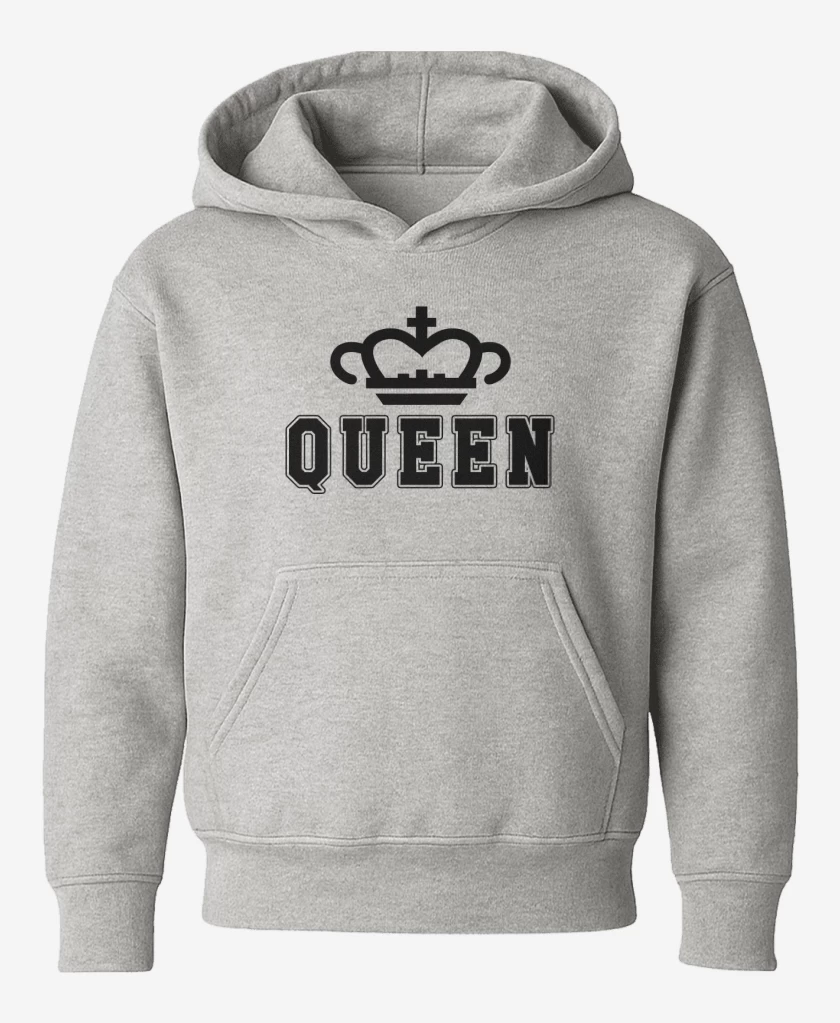 Poleron de niño Gris Melange de Queen