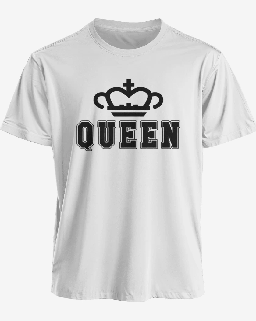 Polera premium Blanco de Queen