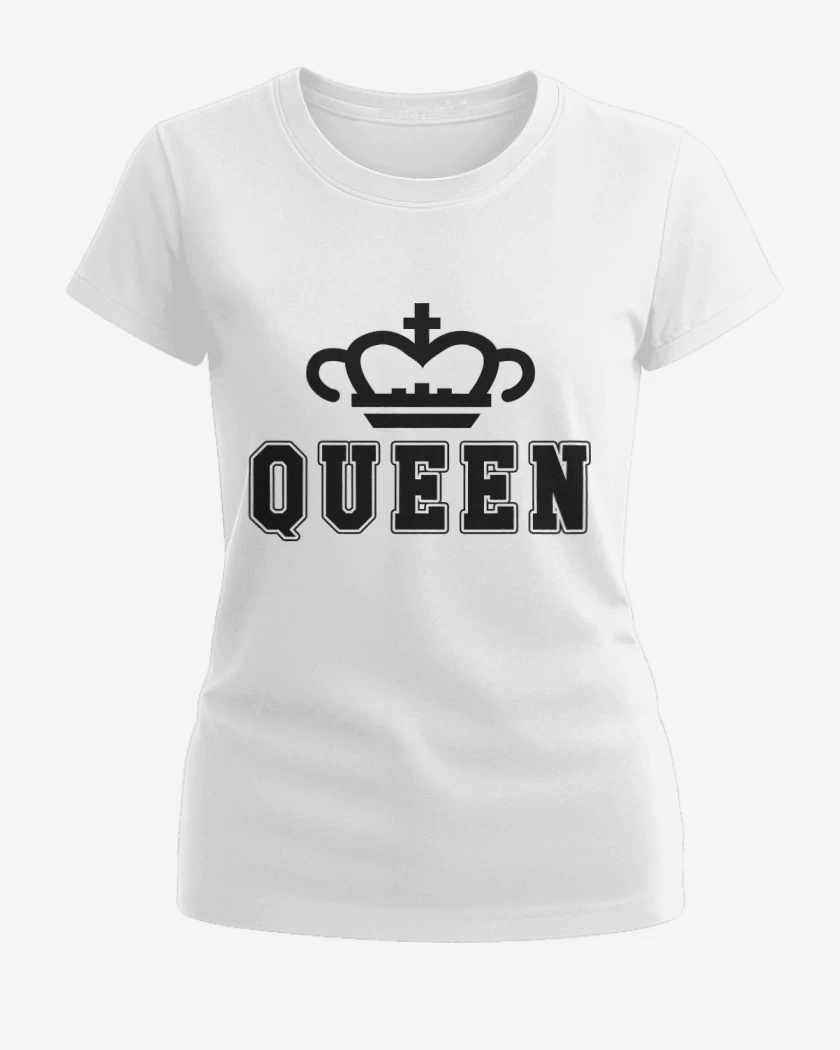 Polera de Mujer Blanco de Queen