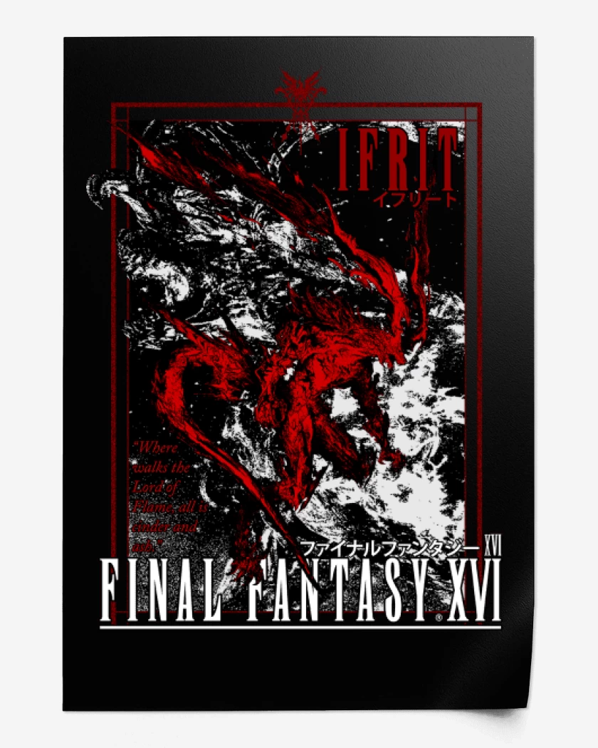 Print FFXVI Ifrit