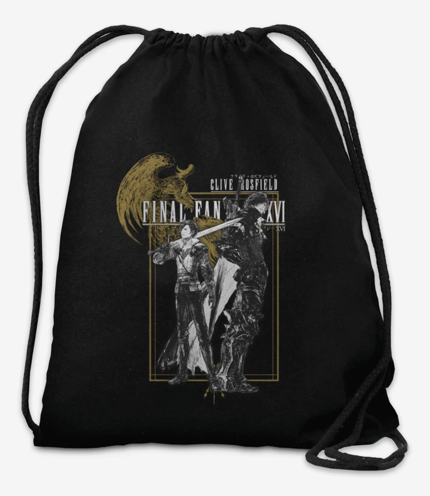 Mochila Negro de FFXVI Clive Rosfile
