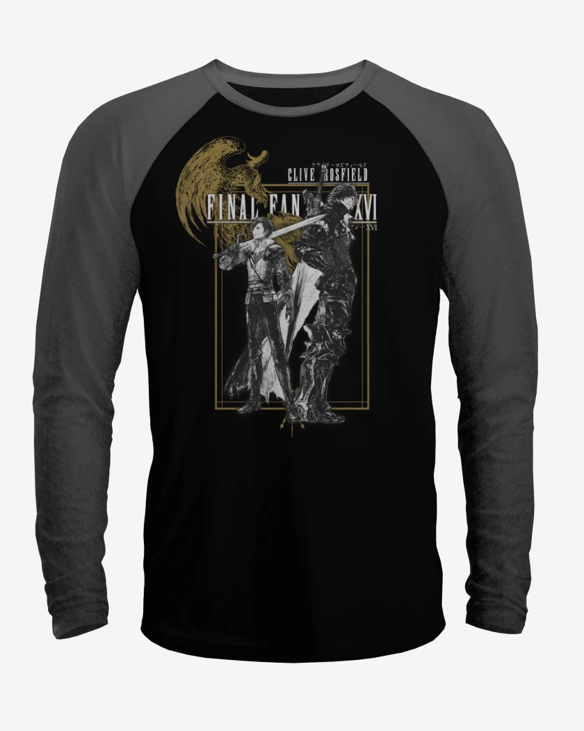 Polera Raglan FFXVI Clive Rosfile