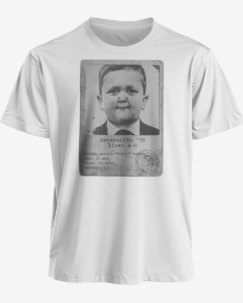 Polera premium Blanco de Toñito