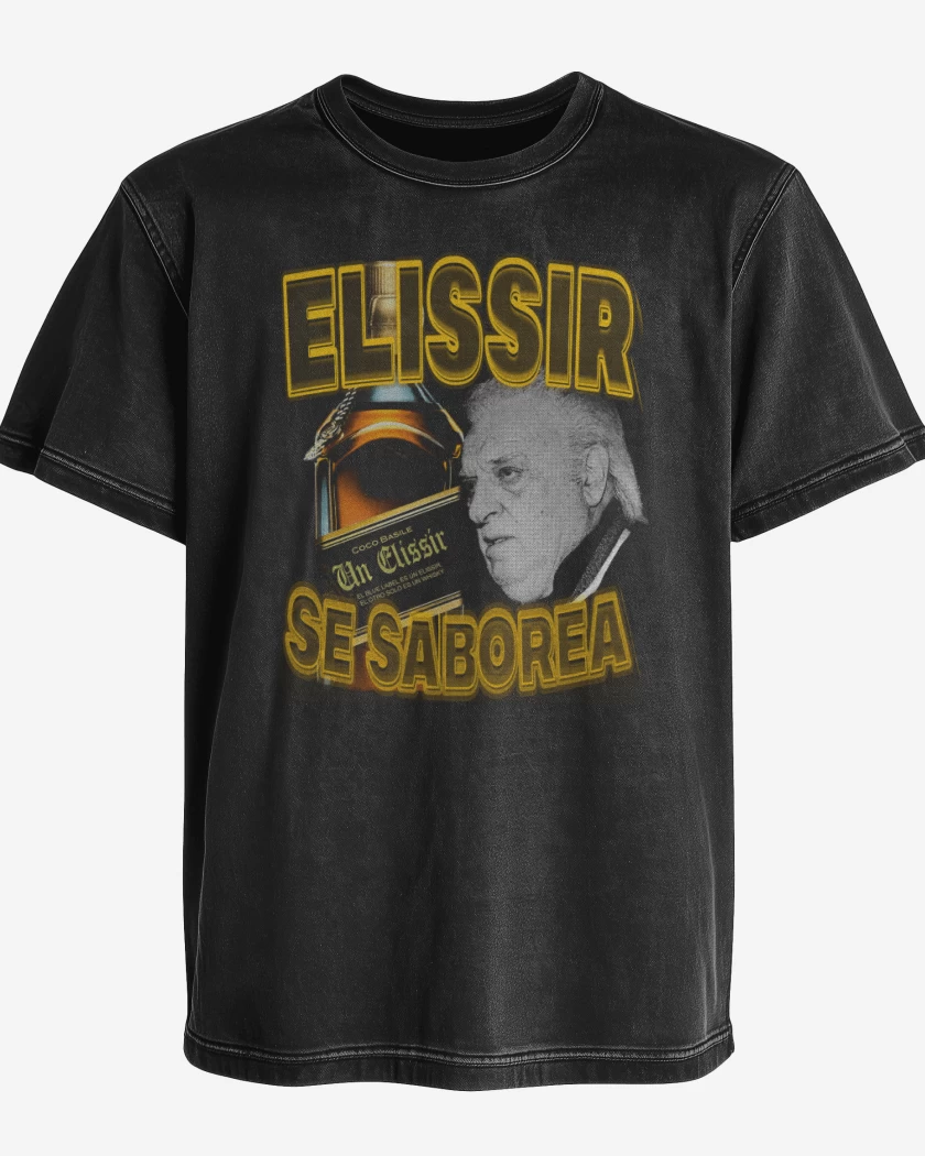Polera desgastada Elissir