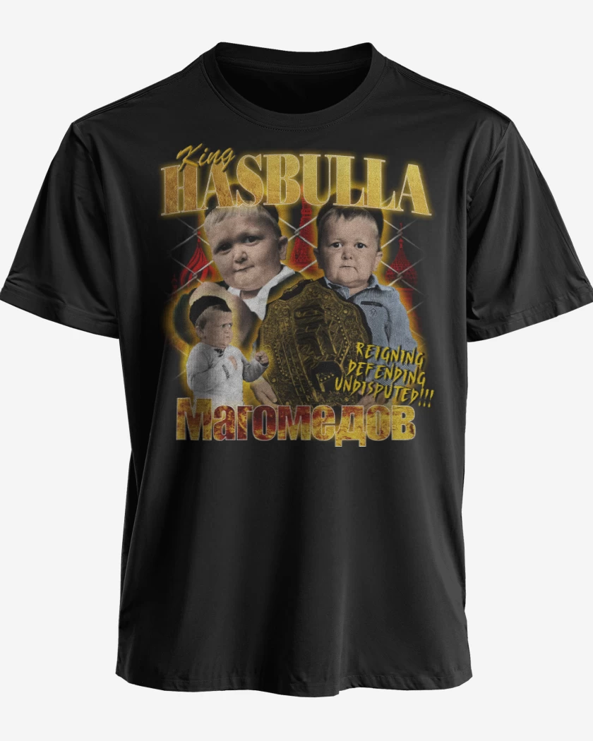Polera premium Negro de King Hasbulla