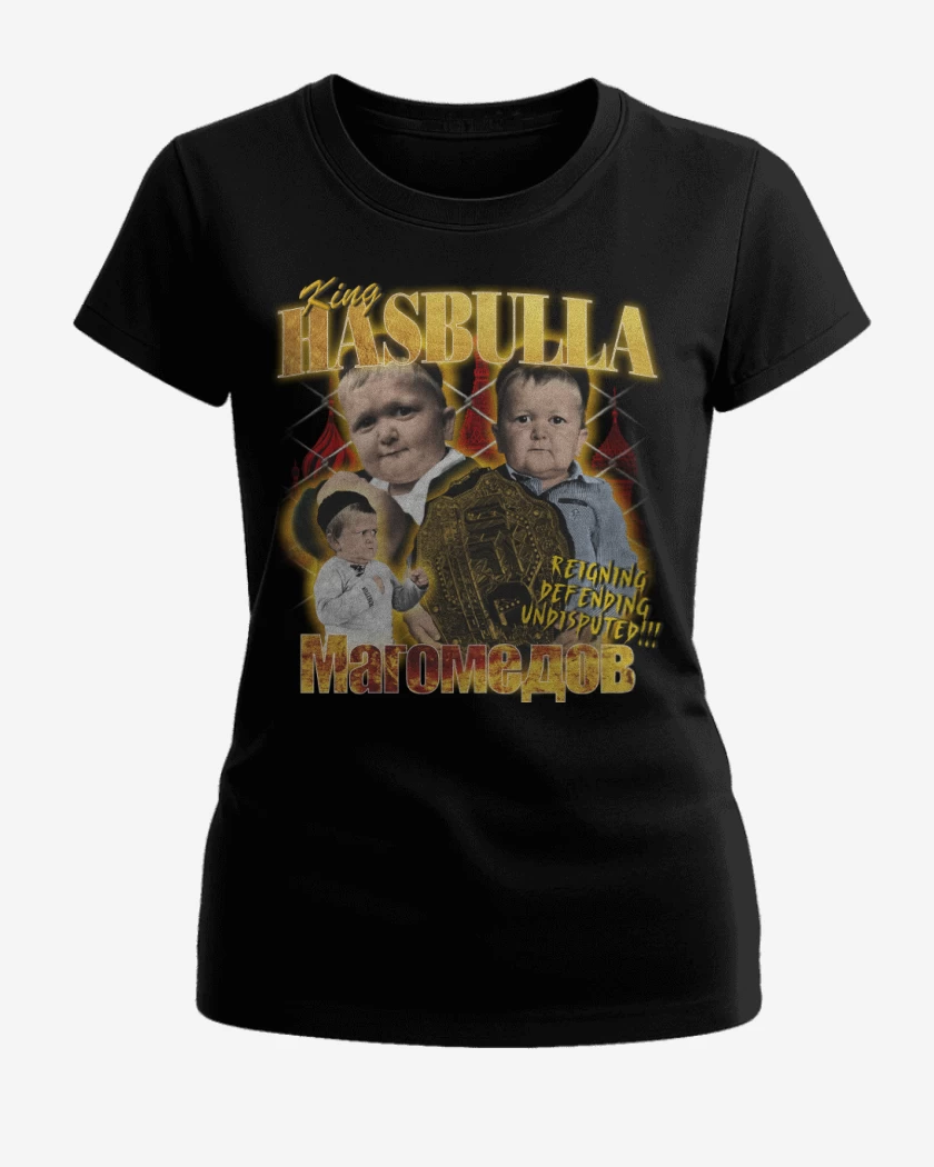 Polera de Mujer Negro de King Hasbulla