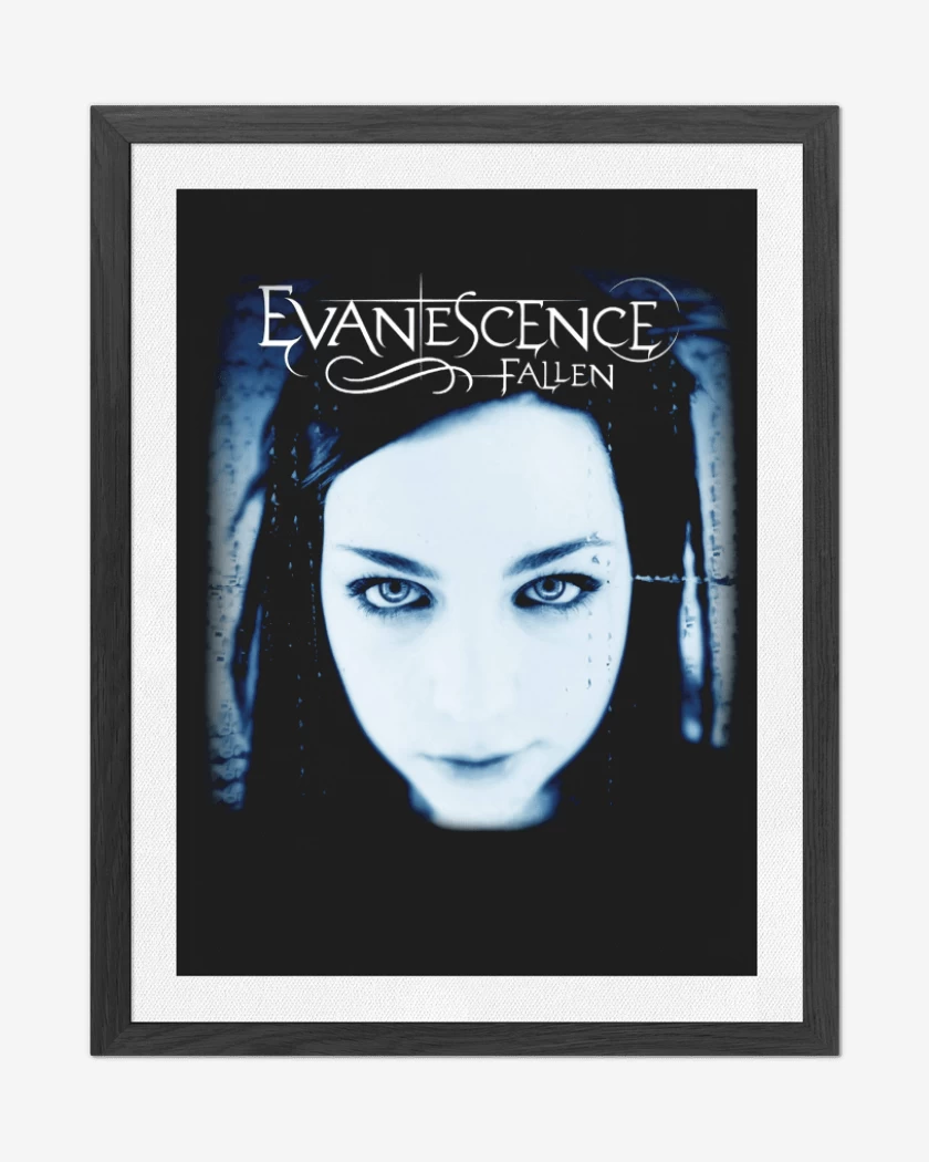 Cuadro decorativo Negro de Evanescene Fallen 
