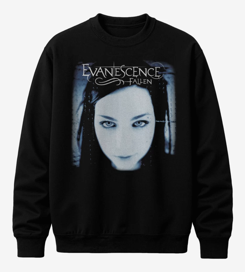 Poleron polo Negro de Evanescene Fallen 