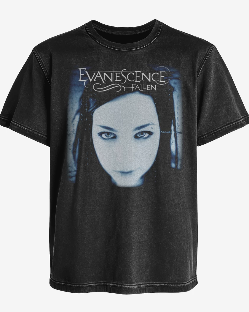 Polera desgastada Evanescene Fallen 