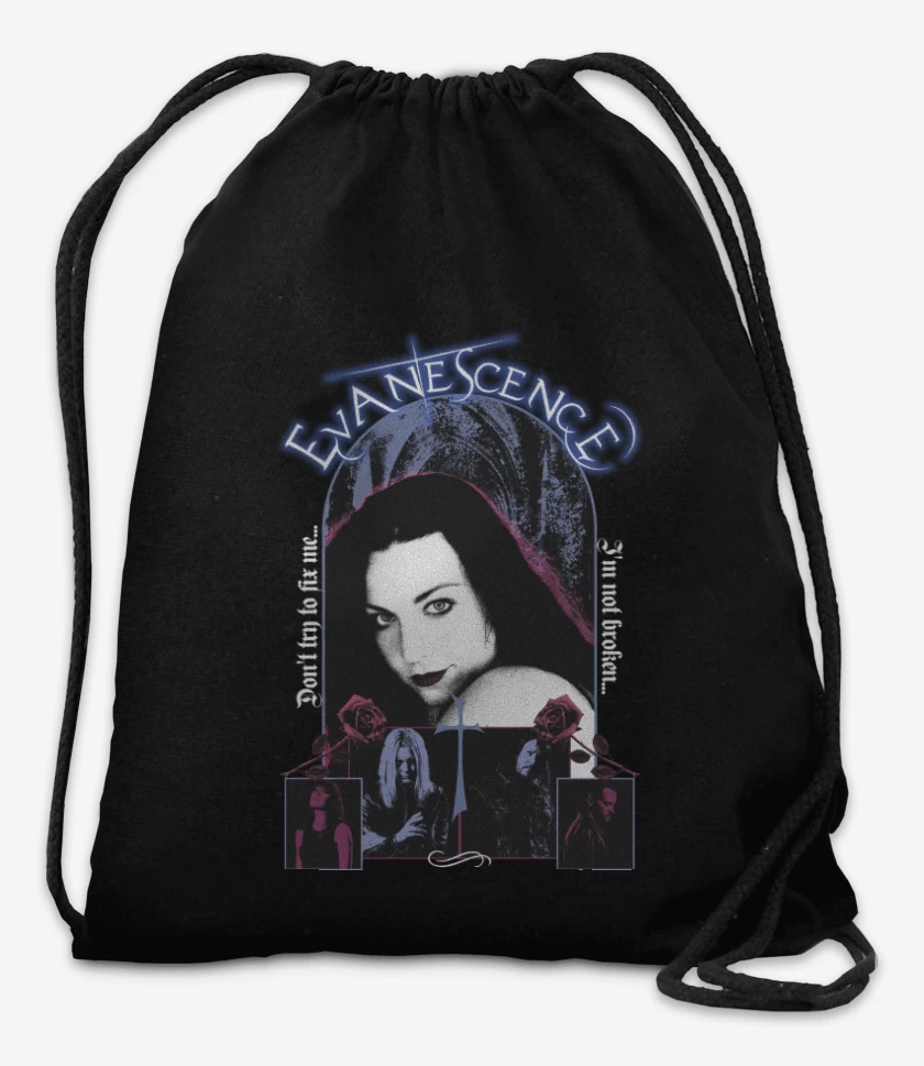 Mochila Negro de Dont Try to Fix Me