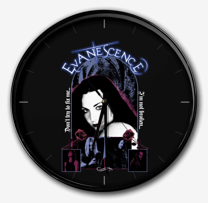 Reloj Negro de Dont Try to Fix Me