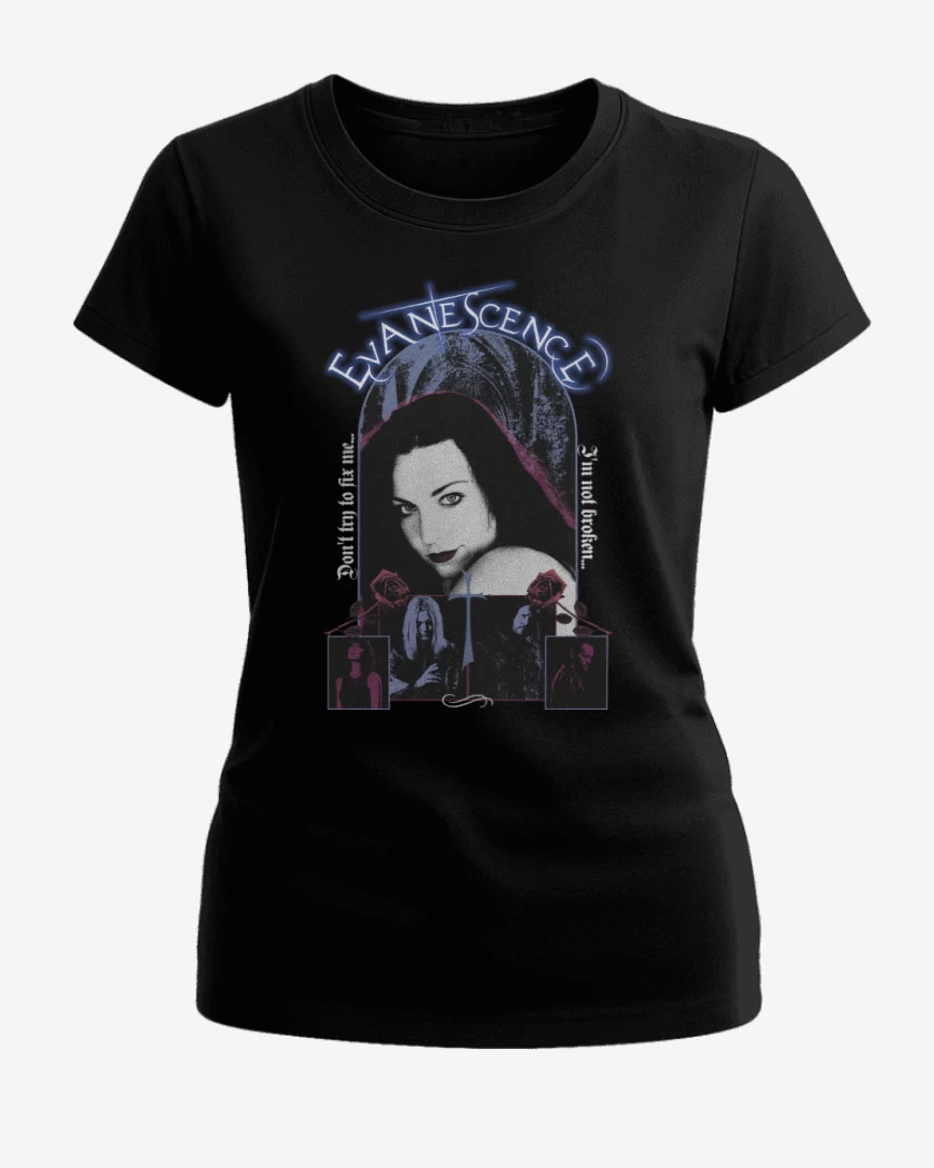 Polera de Mujer Negro de Dont Try to Fix Me