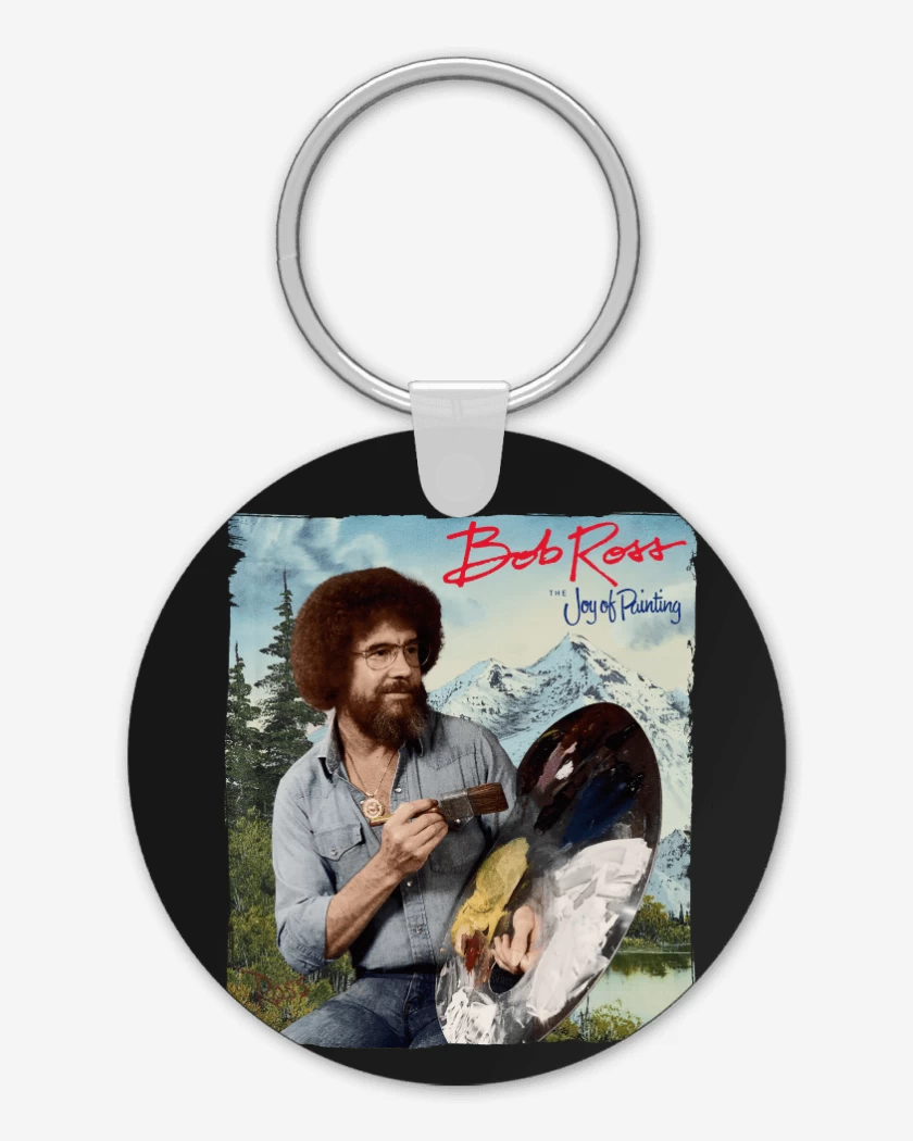 Llavero Bob Ross