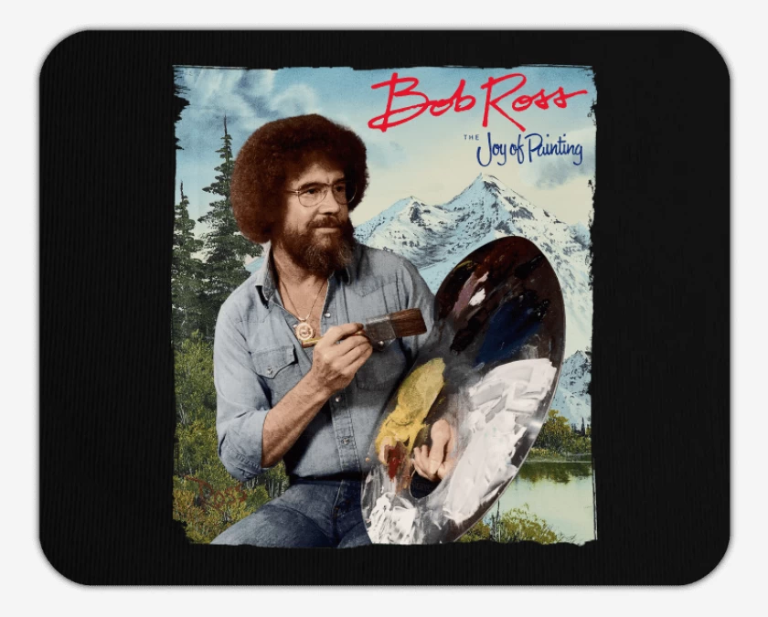 Mousepad Bob Ross