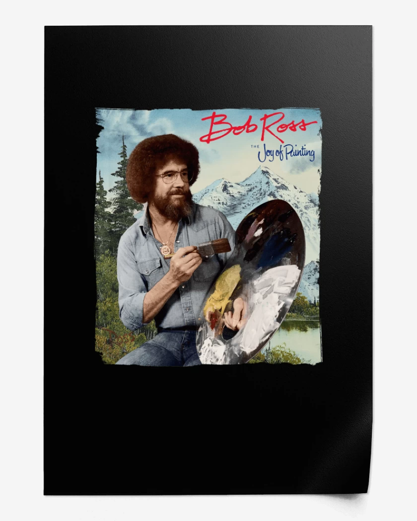 Print Bob Ross