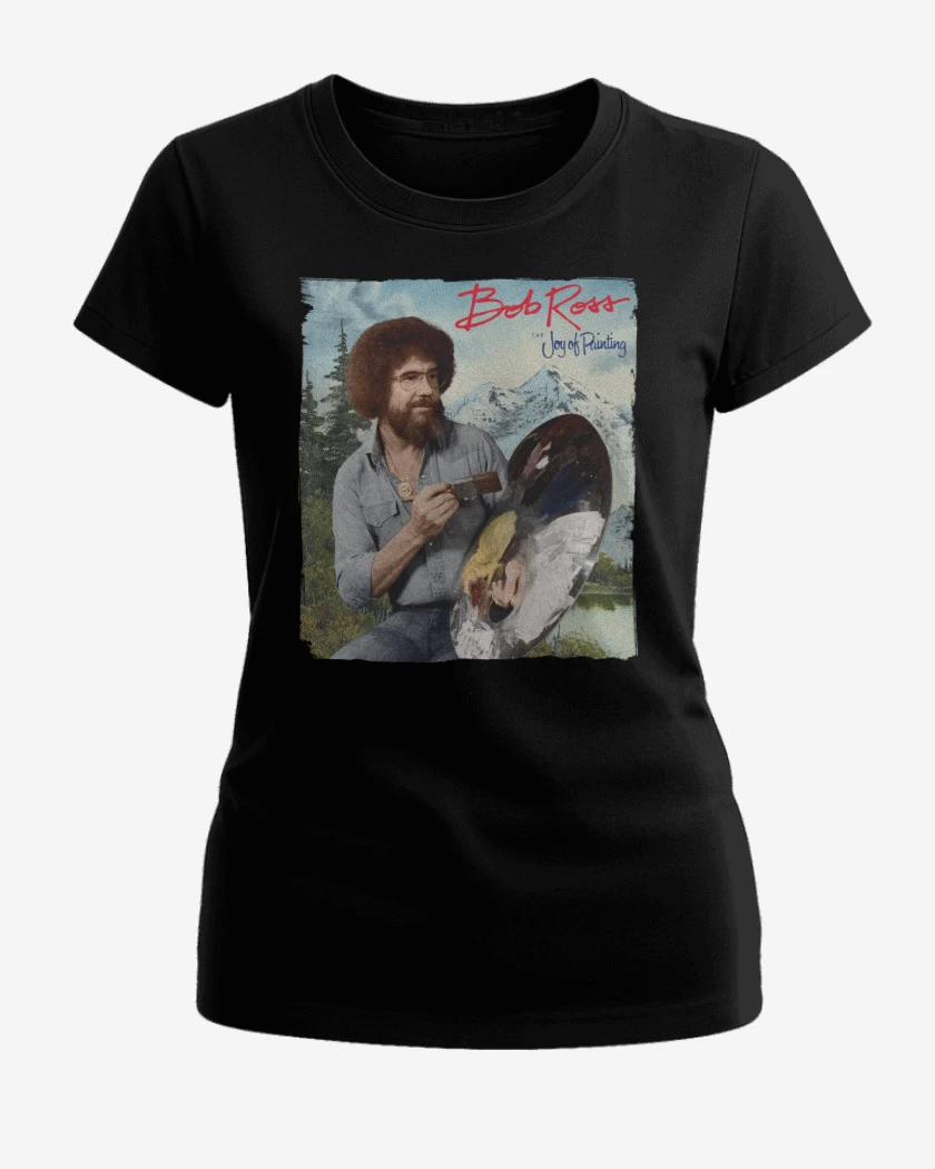 Polera de Mujer Negro de Bob Ross