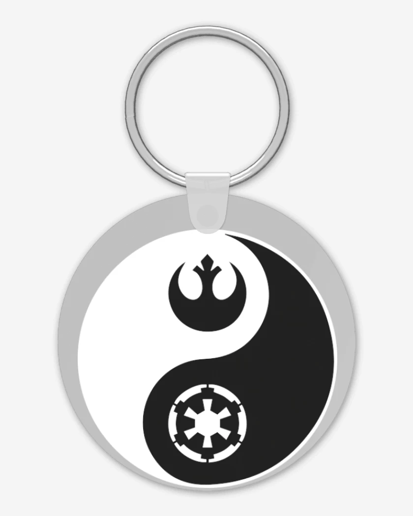 Llavero Ying yang Star wars