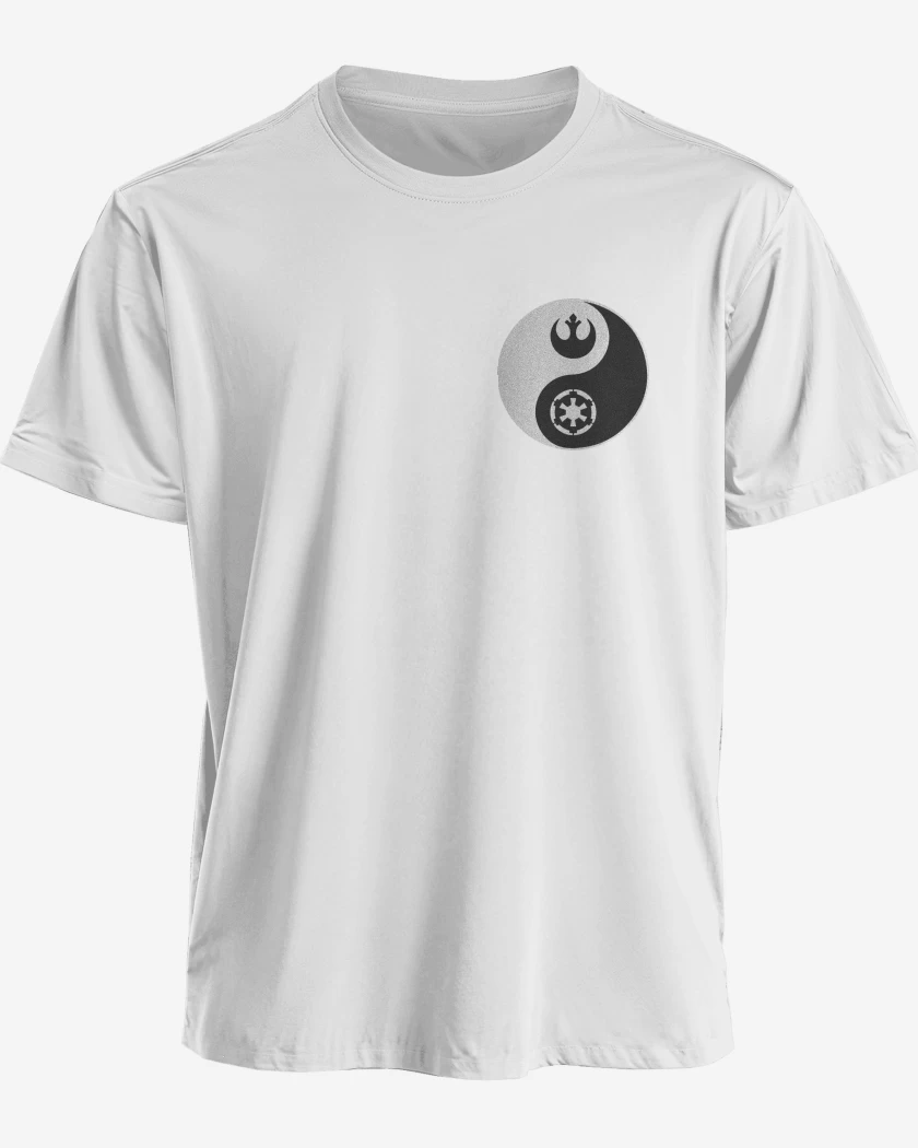 Polera premium Ying yang Star wars