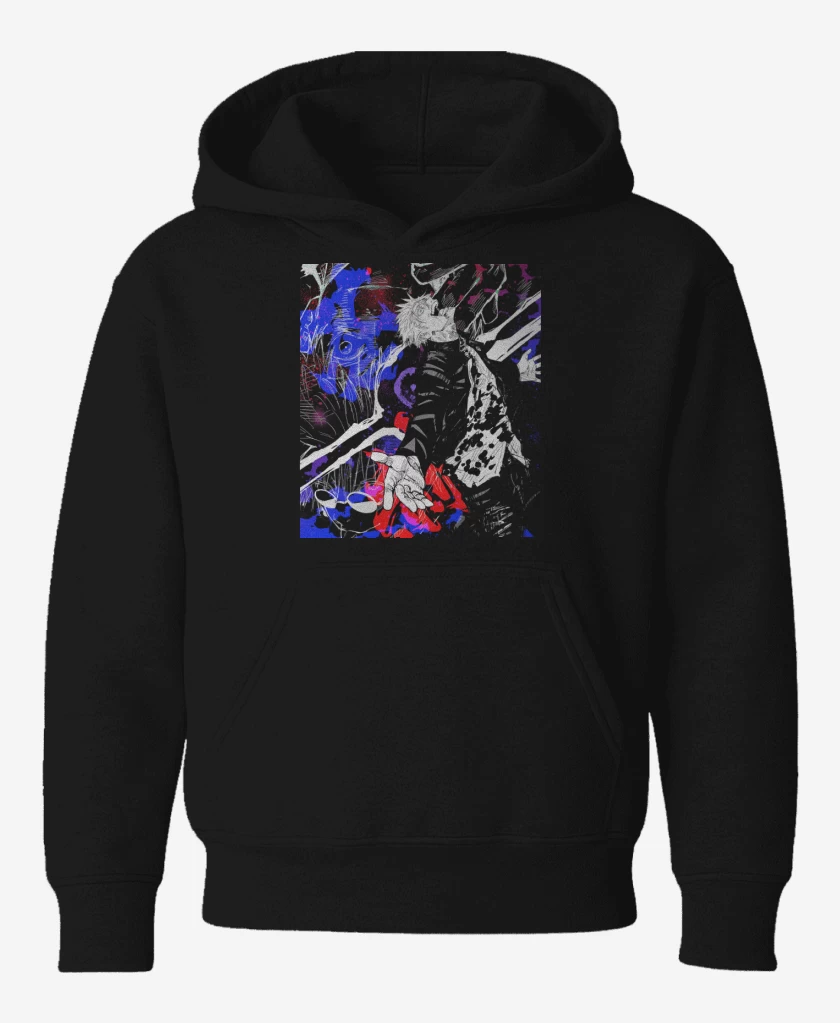 Poleron de niño Negro de Gojo Satoru
