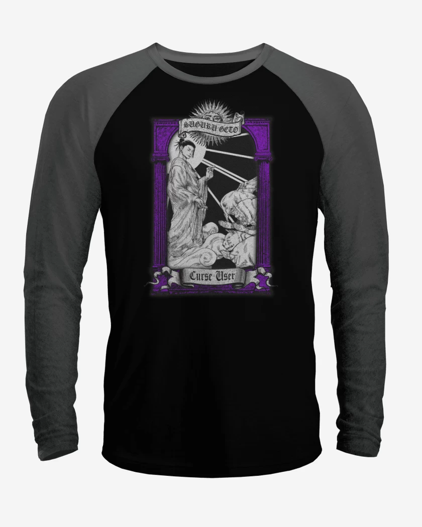 Polera Raglan Santo Patrono de las Maldiciones