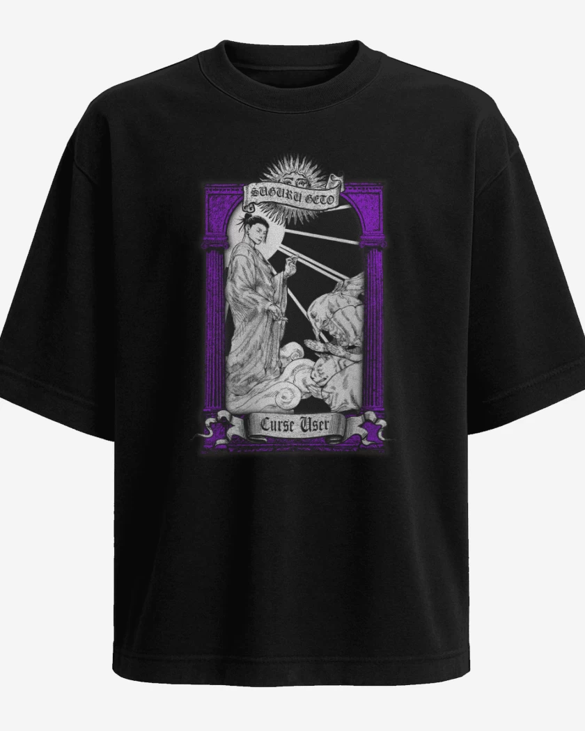 Polera Oversize Santo Patrono de las Maldiciones