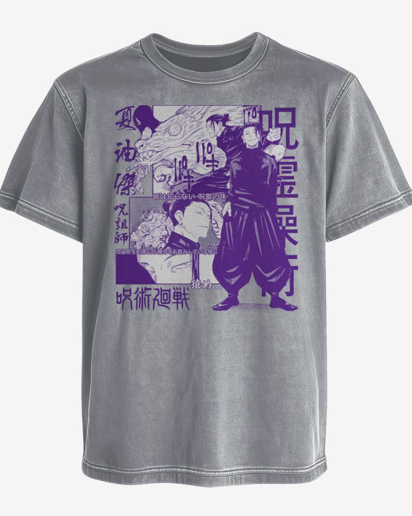 Polera desgastada Jujutsu Kaisen Suguru Geto