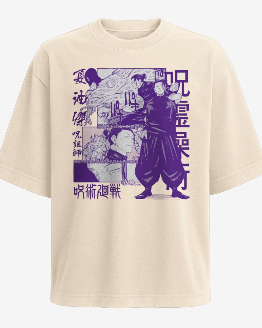 Polera Oversize Jujutsu Kaisen Suguru Geto