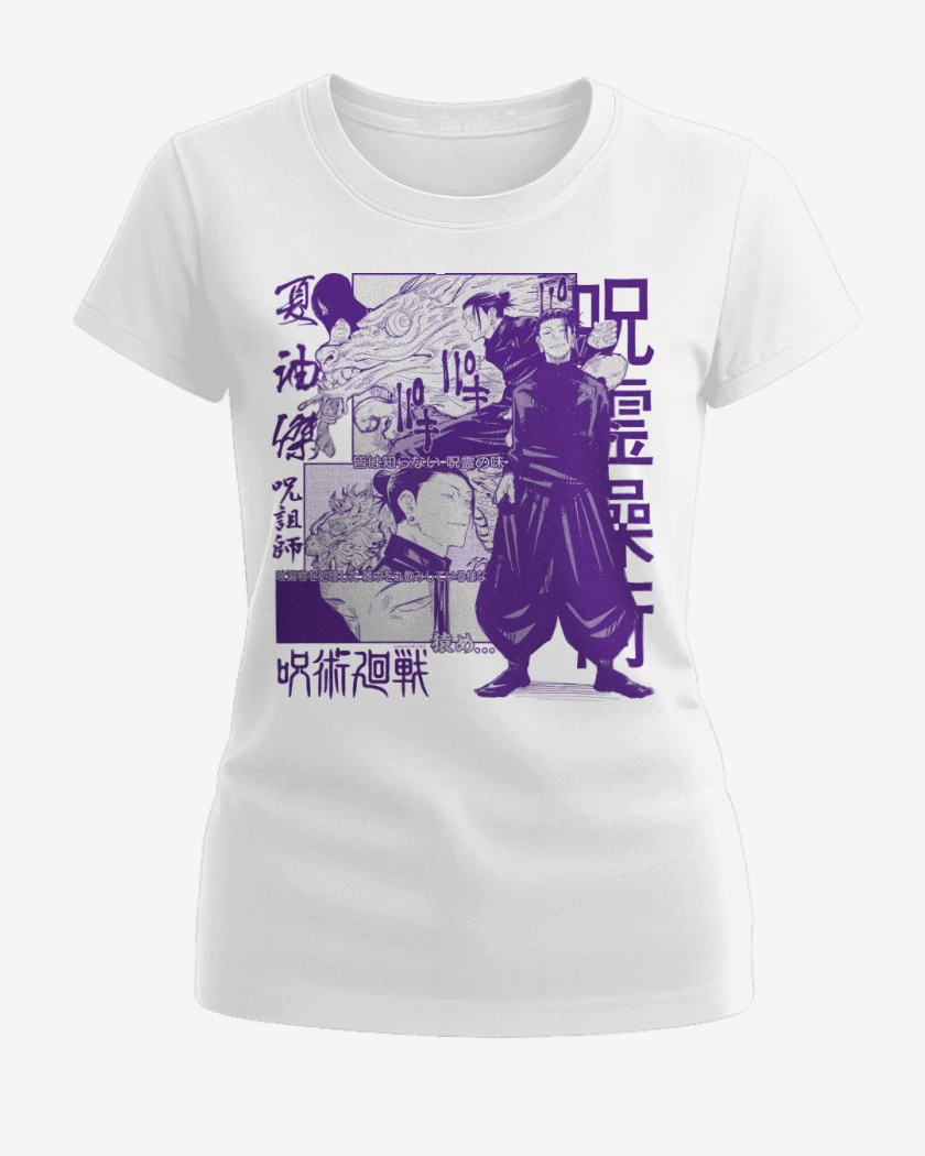 Polera de Mujer Jujutsu Kaisen Suguru Geto