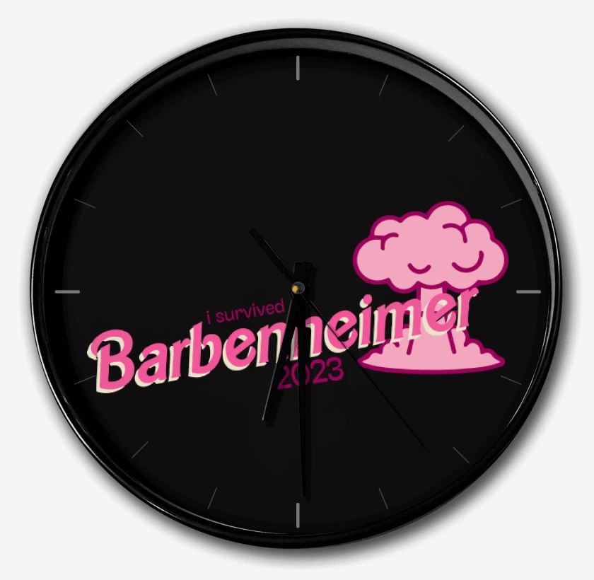 Reloj Negro de I Survived Barbenheimer 2023
