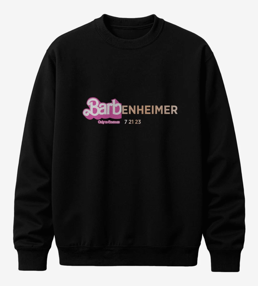 Poleron polo Negro de Barbenheimer Only in Cinemas