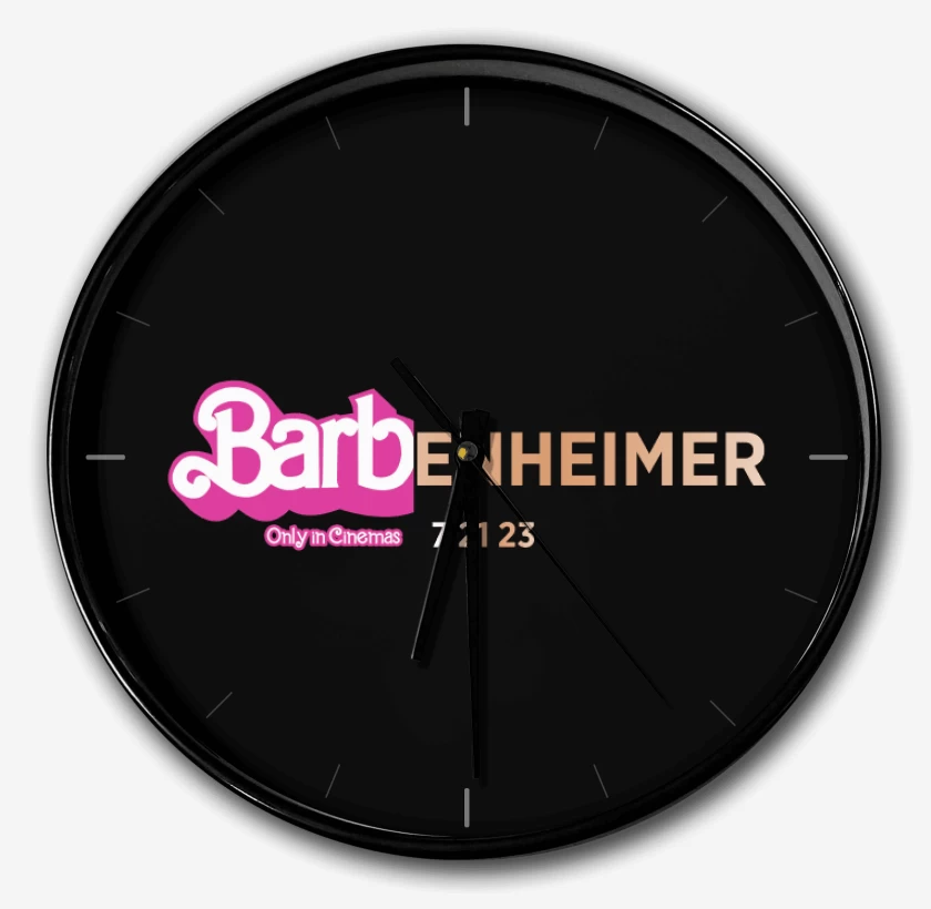 Reloj Negro de Barbenheimer Only in Cinemas