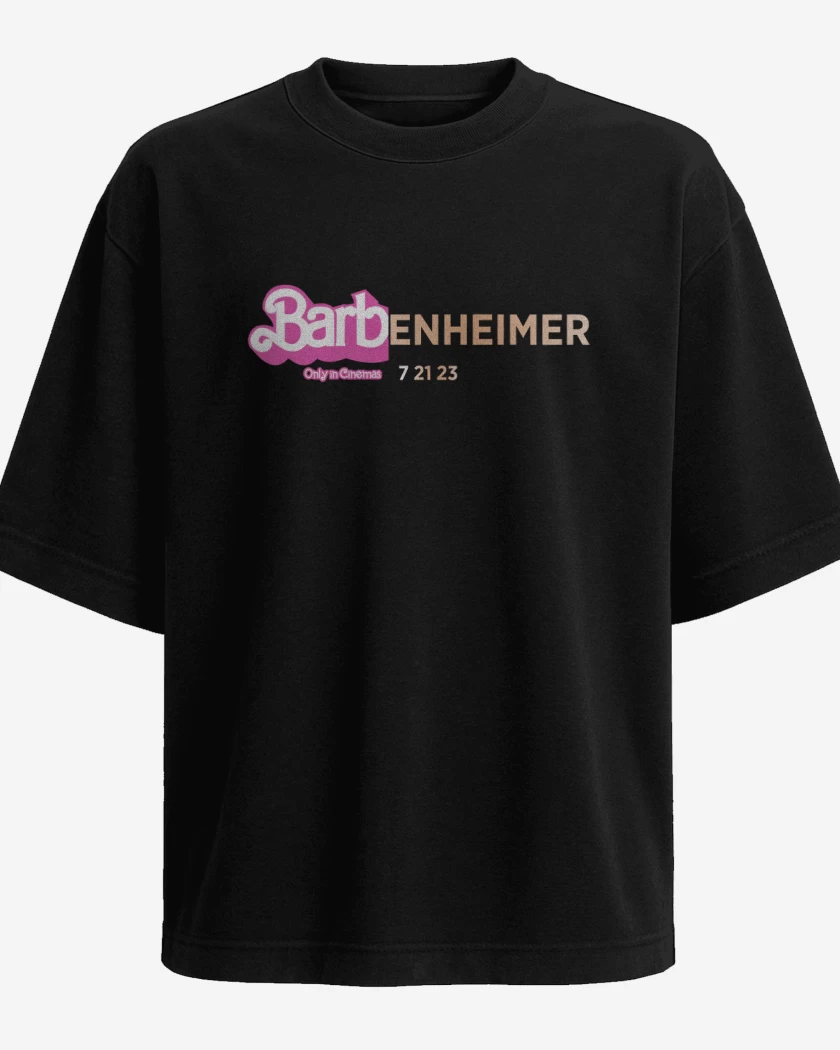 Polera Oversize Barbenheimer Only in Cinemas