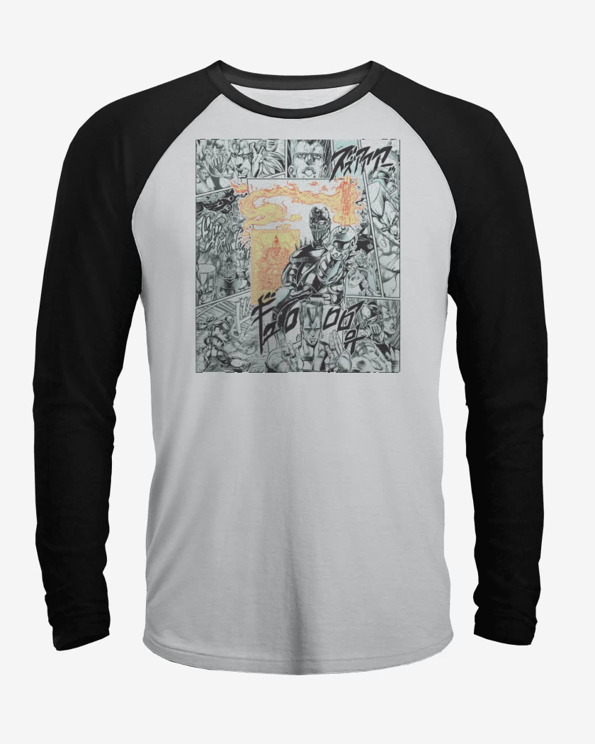 Polera Raglan Polnareff & Silver Chariot