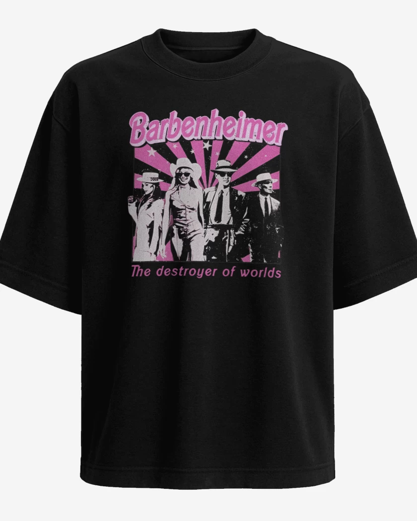 Polera Oversize Barbenheimer The Destroyer of Worlds