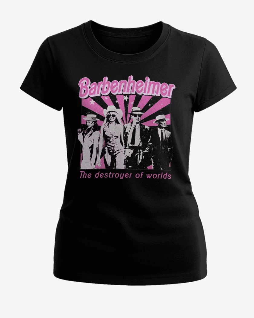 Polera de Mujer Barbenheimer The Destroyer of Worlds