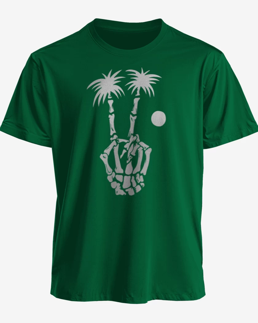 Polera Skull hand
