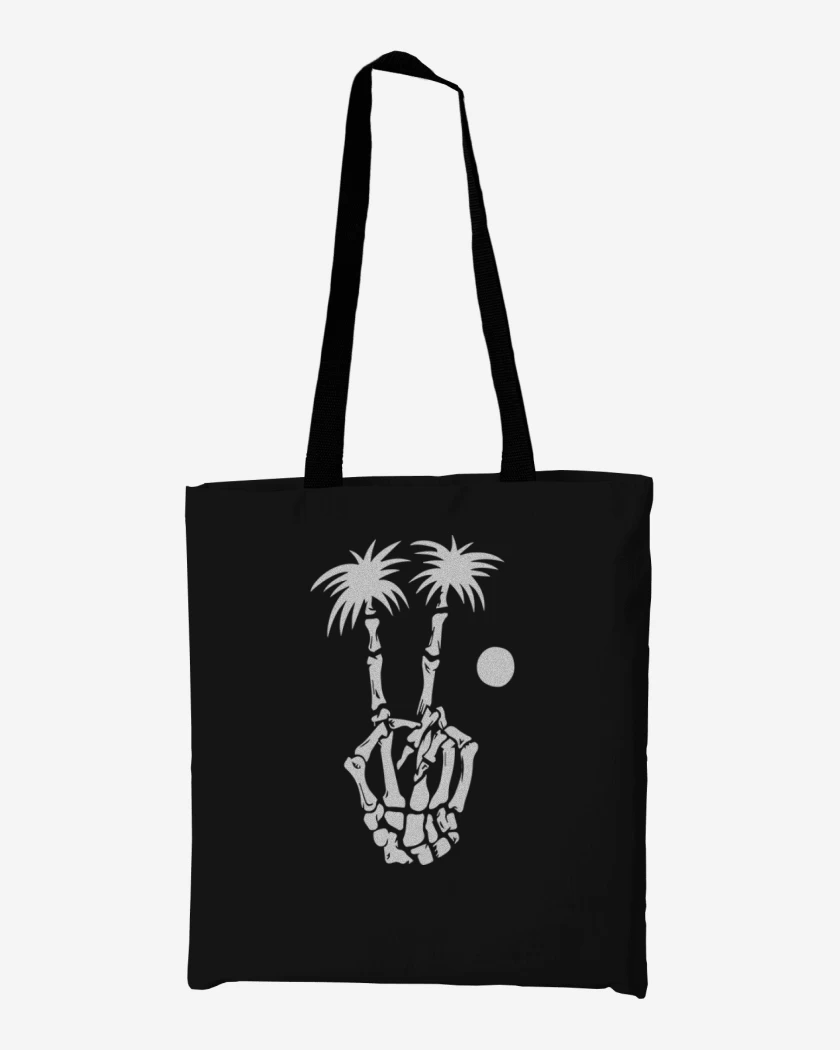 Totebag Skull hand