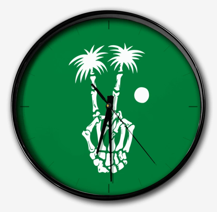 Reloj Verde jade de Skull hand