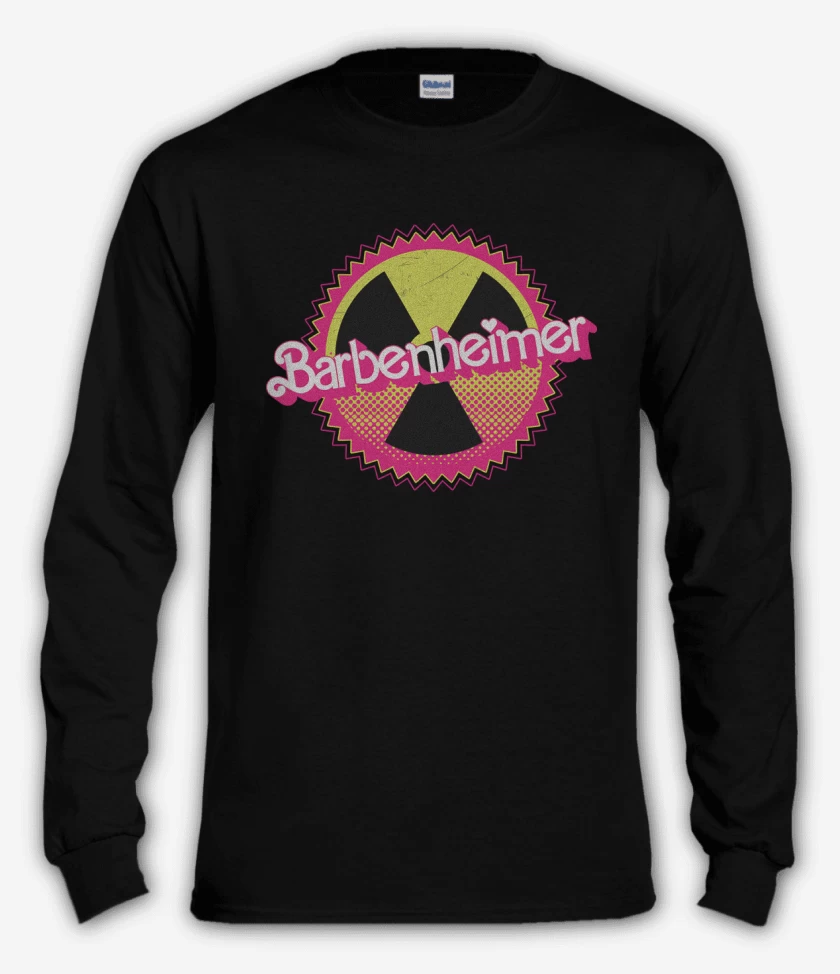 Polera manga larga Negro de Barbie Nuclear