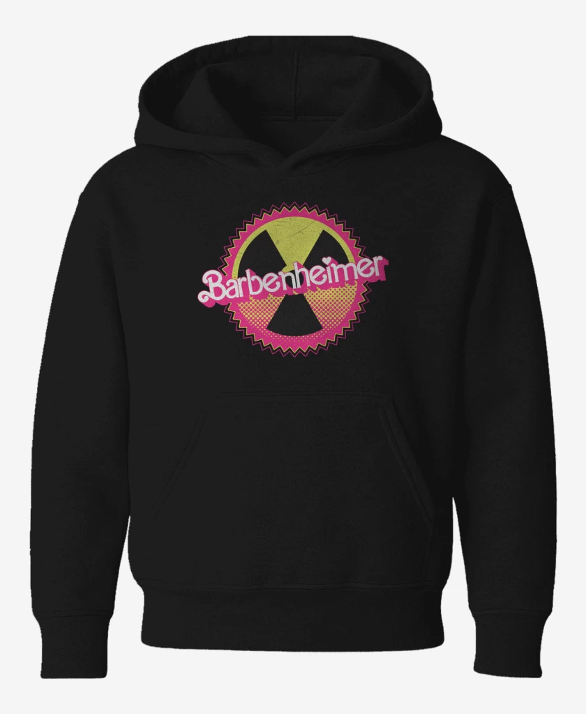 Poleron de niño Negro de Barbie Nuclear