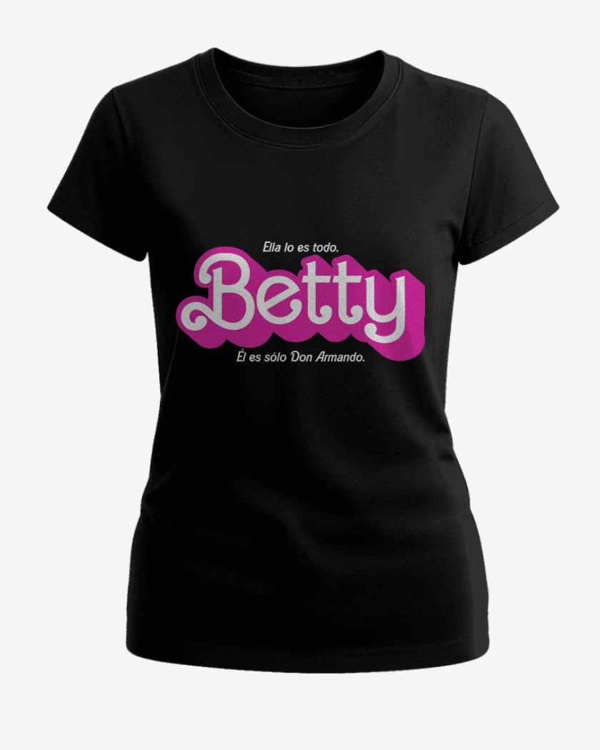 Polera de Mujer Negro de Ella es Betty